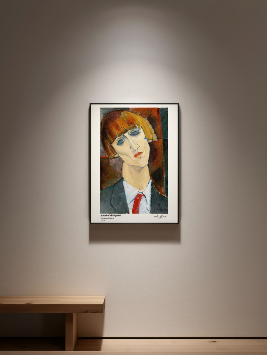 Amedeo Modigliani - Madame Kisling Poster