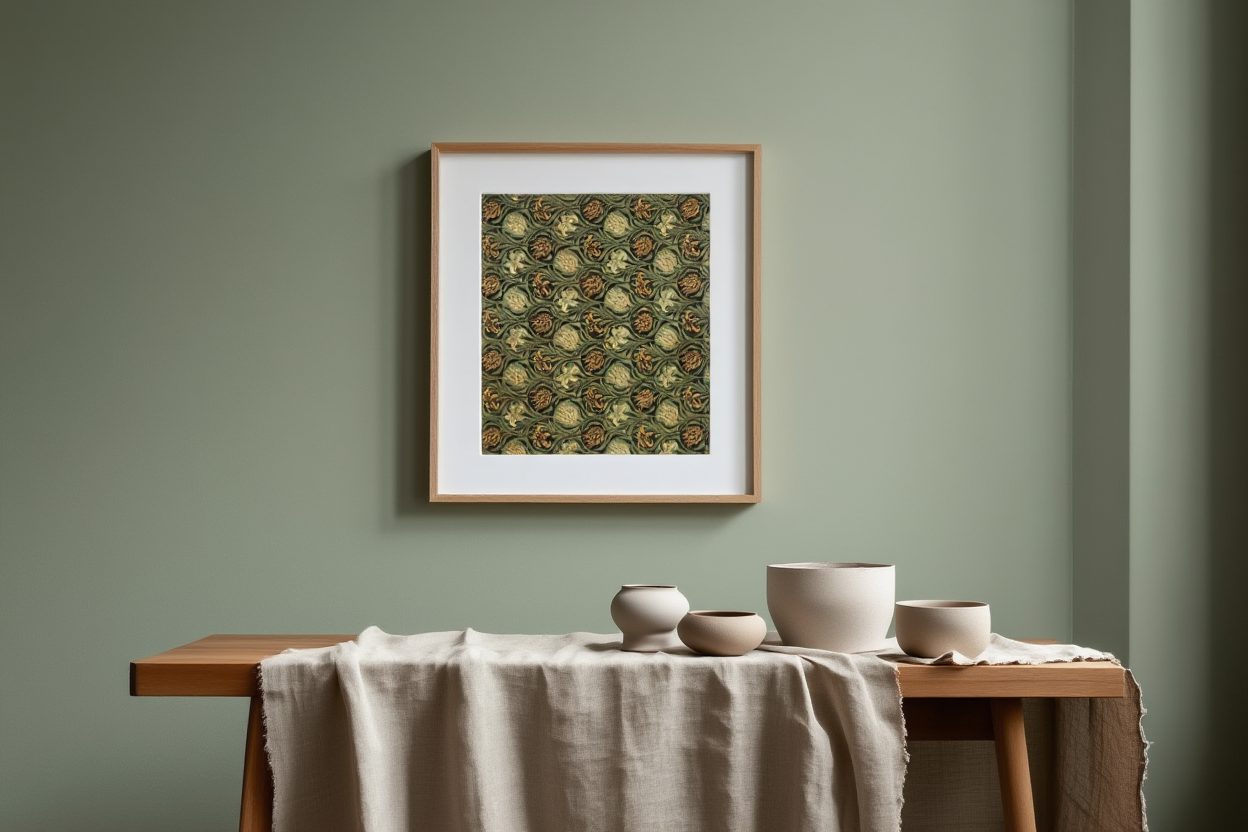 William Morris – Tulip and Lily No 2 - Iconic Arts and Crafts Floral Design Print
