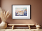 The Port of Saint-Tropez – Paul Signac Poster | Neo‑Impressionist Maritime Art Print