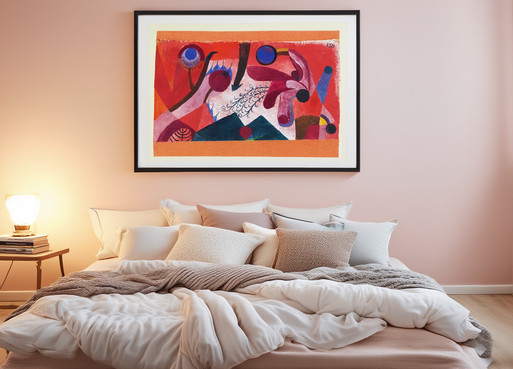 Giftbeeren (Poisonous Berries) – Paul Klee (1920) | Abstract Botanical Art Print