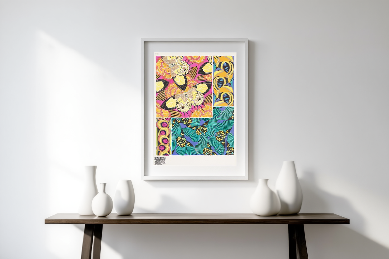 Papillons Pl.18 Poster