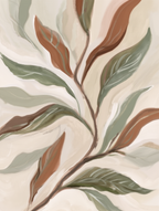 Floral Harmony – 6 Botanical Prints | Mix & Match Wall Art Collection - Hakyarts