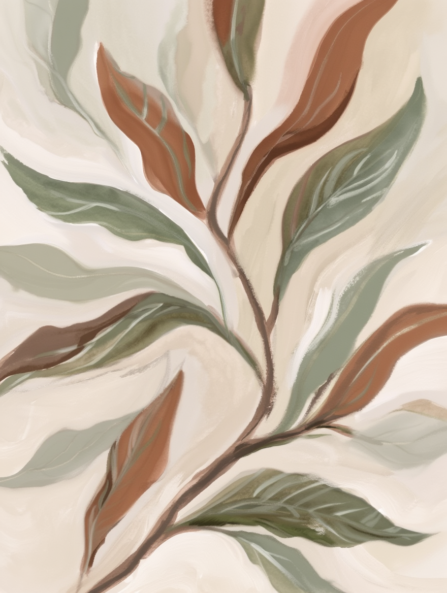 Floral Harmony – 6 Botanical Prints | Mix & Match Wall Art Collection