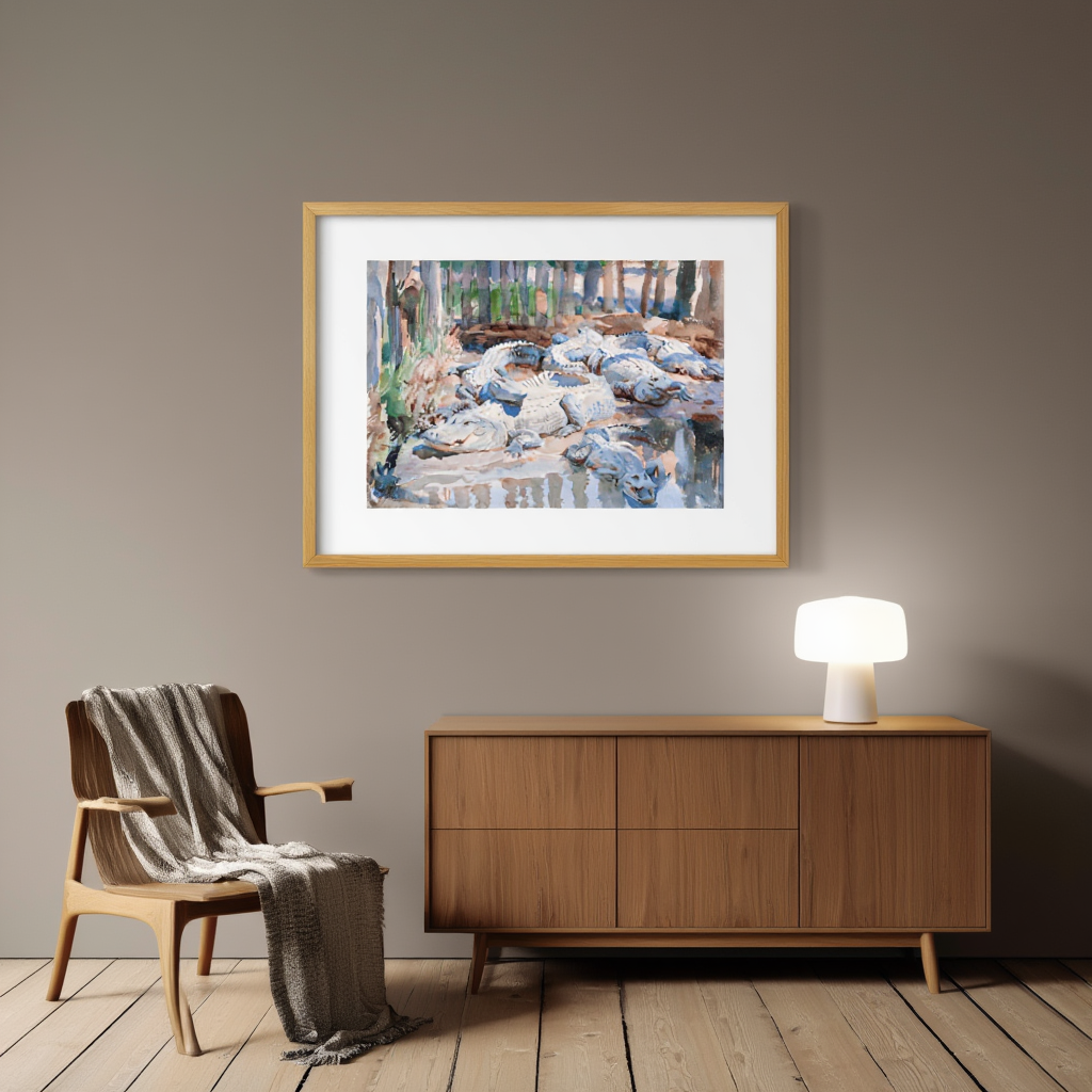 John Singer Sargent - Muddy Alligators