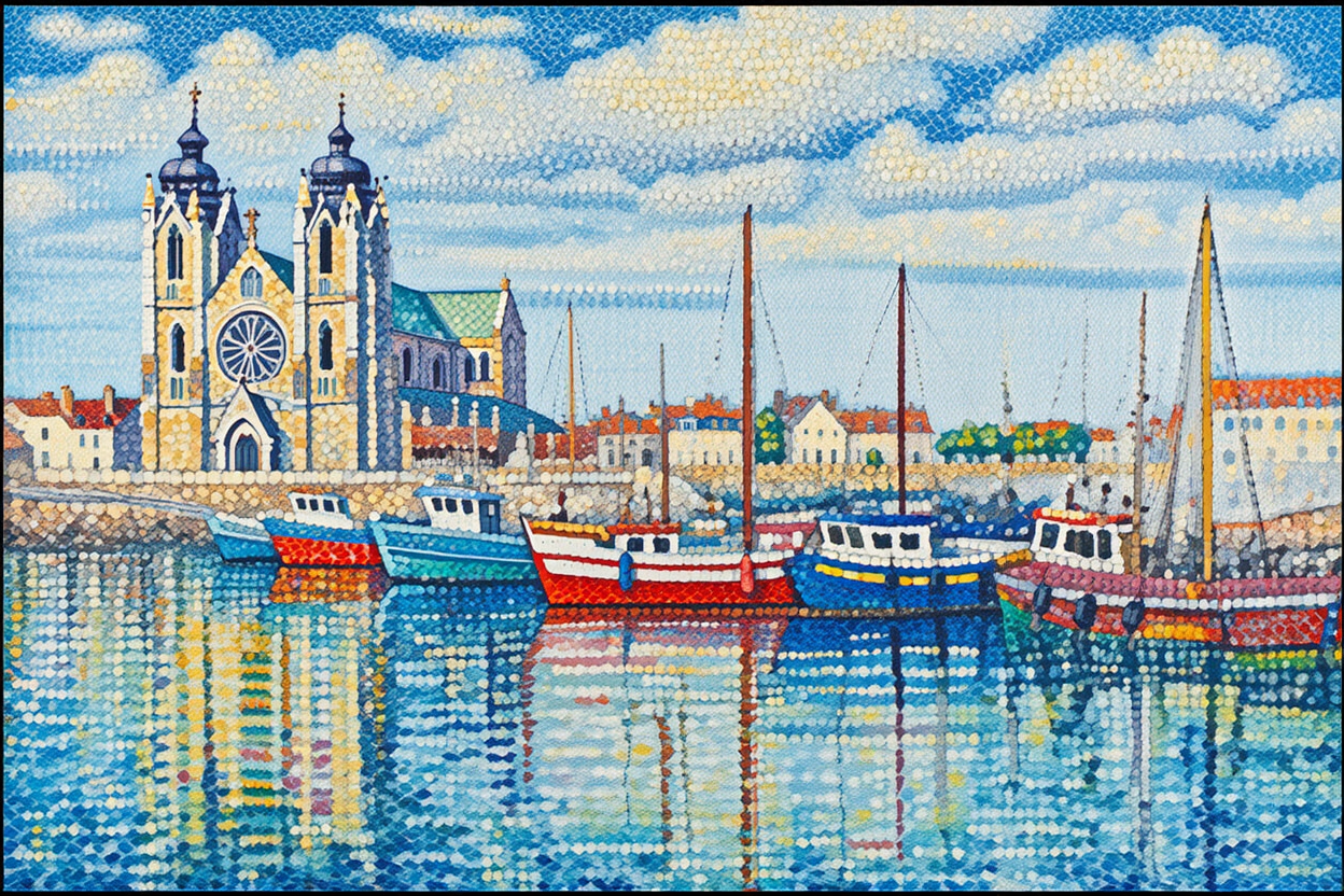 Paul Signac – Pointillist Dreams Quartet 4 Prints Mix & Match