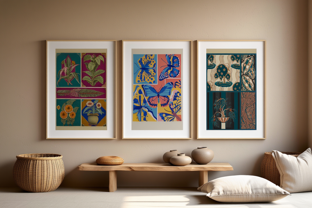 Émile-Allain Séguy – Deco Nature Trio - 3 Prints Mix & Match