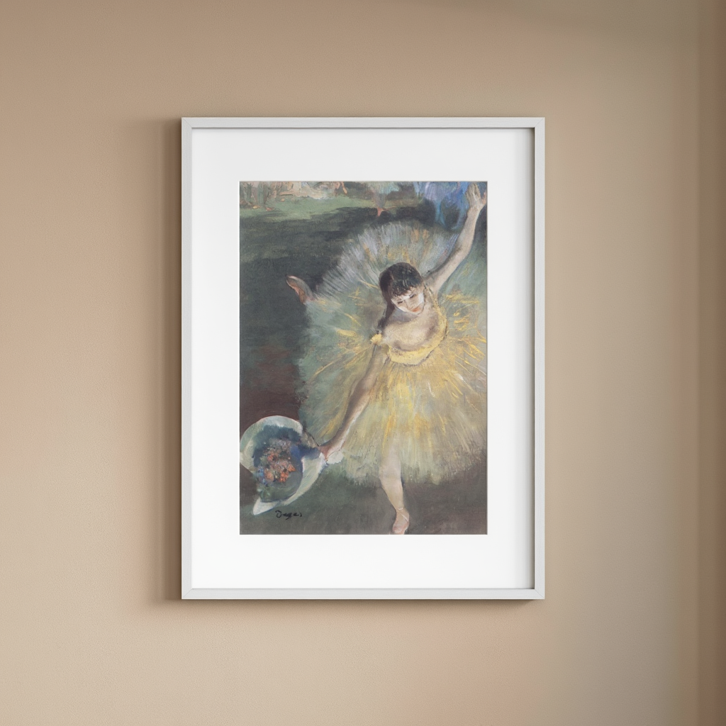 Edgar Degas – Fin d’arabesque – Elegant Impressionist Ballet Art Print