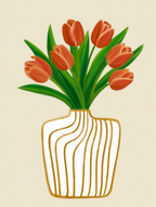 Blooming Botanicals – 6 Floral Prints | Mix & Match Wall Art Collection - Hakyarts