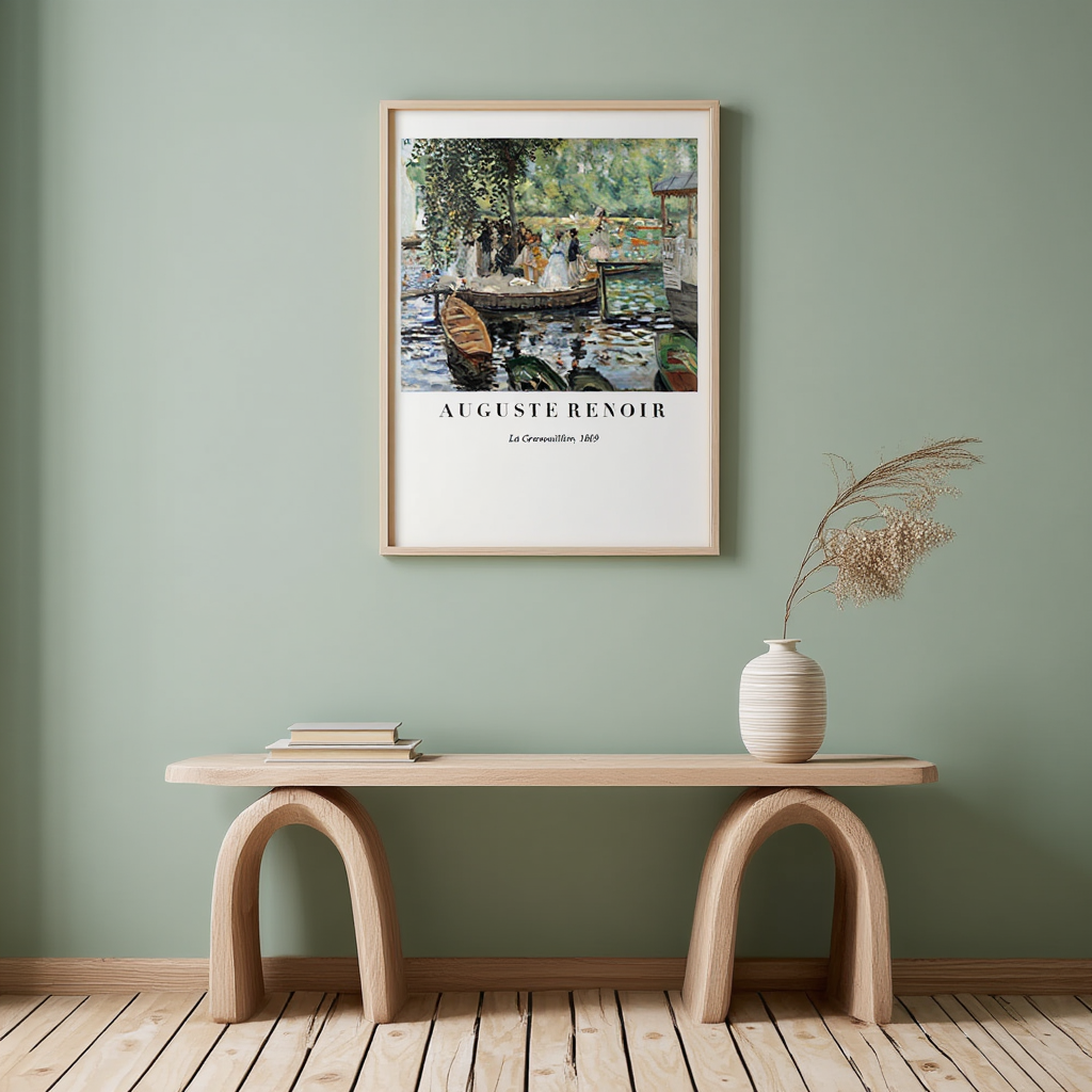 Auguste Renoir - La Grenouillère Poster