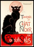 Théophile Alexandre Steinlen – Tournée du Chat Noir Poster – Vintage French Art Print