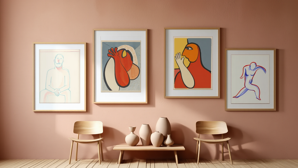 Galanda Minimal Modern – Quartet of Prints