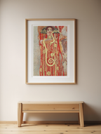 Hygieia by Gustav Klimt – Symbolist Figurative Art Print