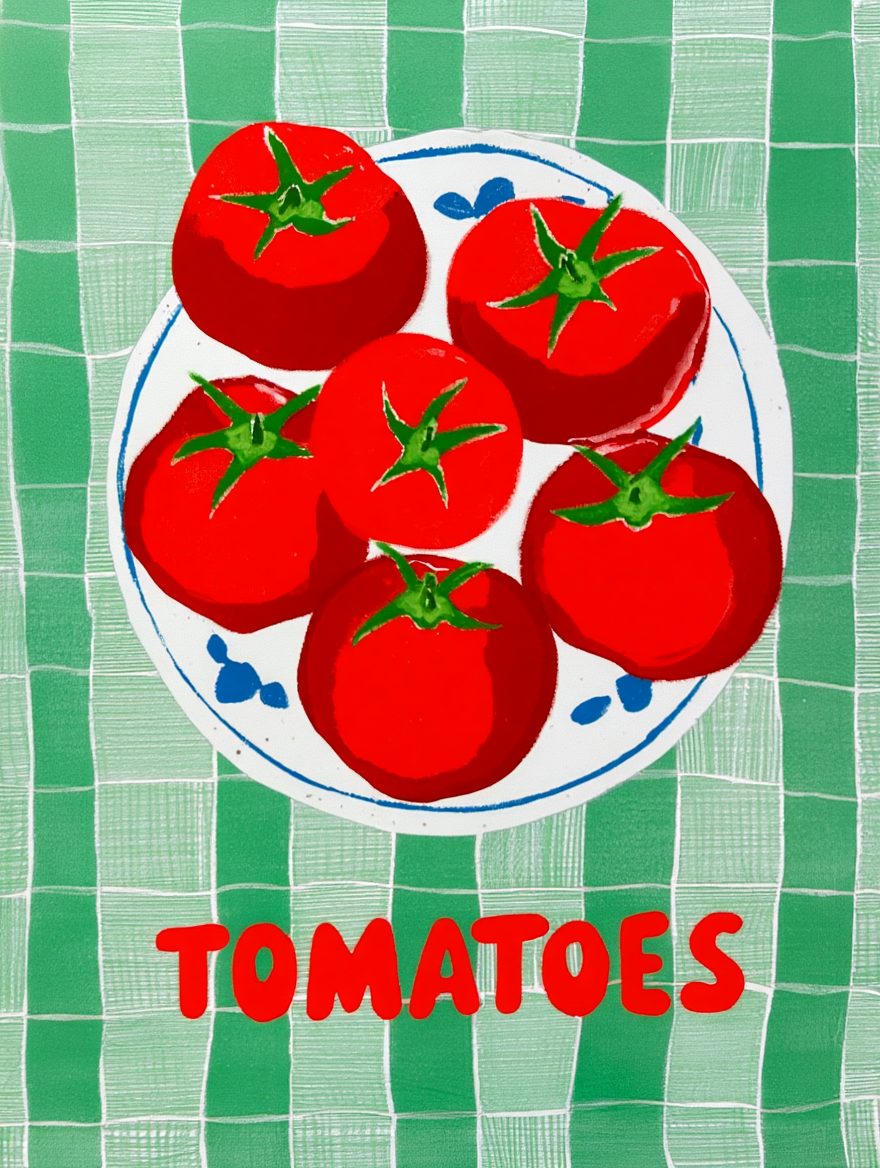 Colourful Electric Blue – Good Vibes 5-Prints