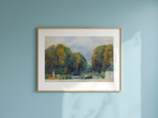Versailles – Auguste Renoir Poster | Impressionist Landscape Art Print