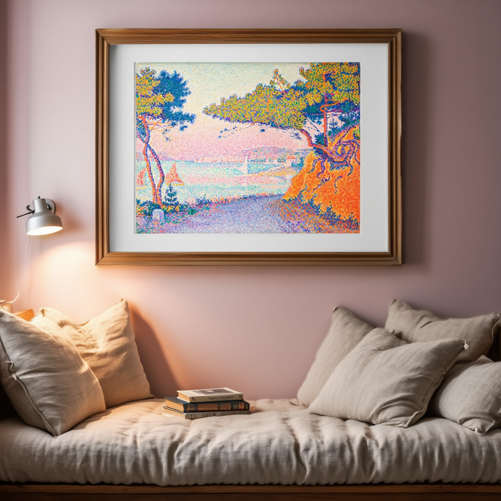 Paul Signac  - Golfe Juan Poster