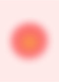 Minimal Pink Gradient Aura Poster