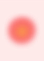 Minimal Pink Gradient Aura Poster