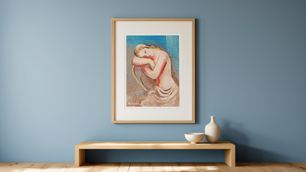 Mikuláš Galanda - Seated Model