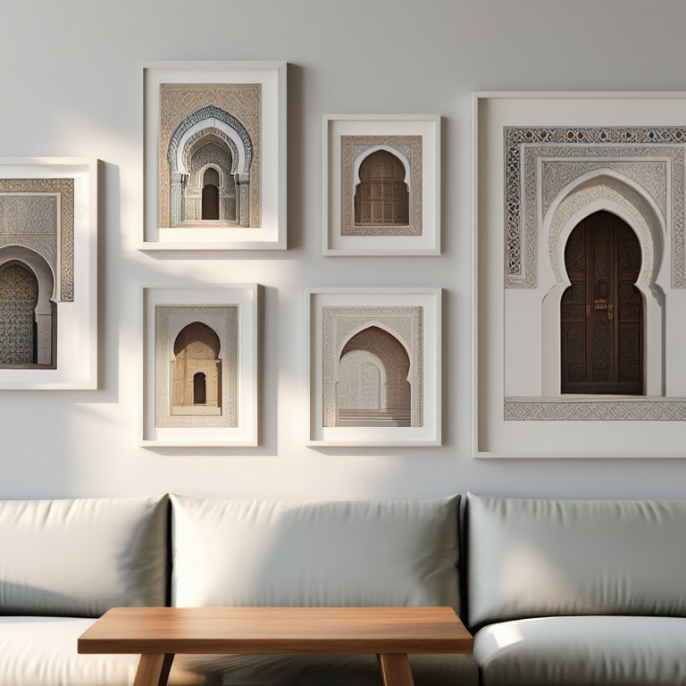 Moroccan Mosques – Set of 6 Architectural Art Prints