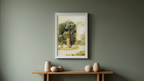 Motif from Nauders – Marie Egner Poster | Landscape Art Print