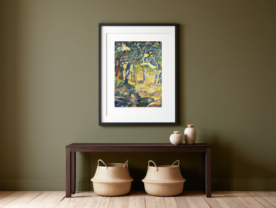 Henri-Edmond Cross – Une Clairière en Provence