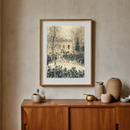 La Fête des Quatre-Vingts Ans de Victor Hugo by Jean-François Raffaëlli – Impressionist Historical Art Print