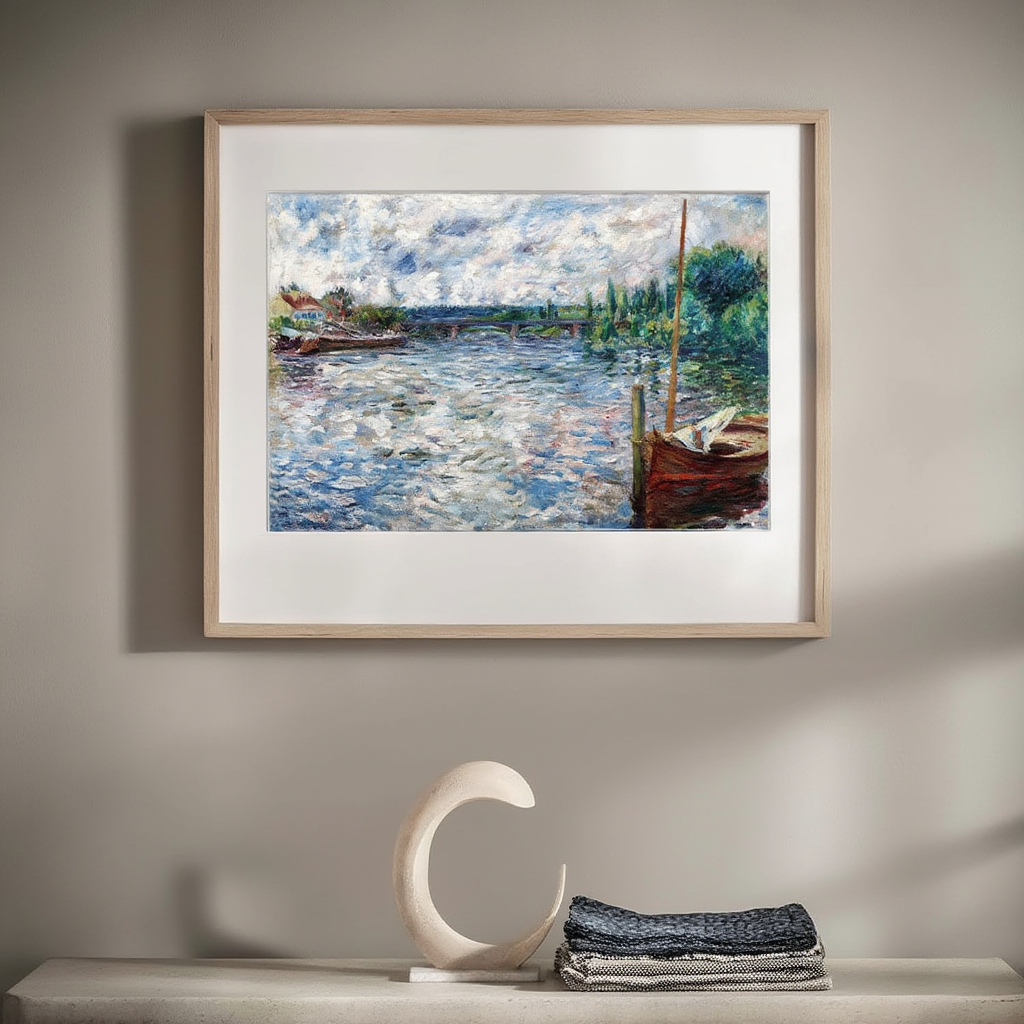 Auguste Renoir - La Seine à Chatou