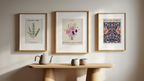 6 Mix & Match Floral Prints | Botanical Wall Art Collection - Hakyarts