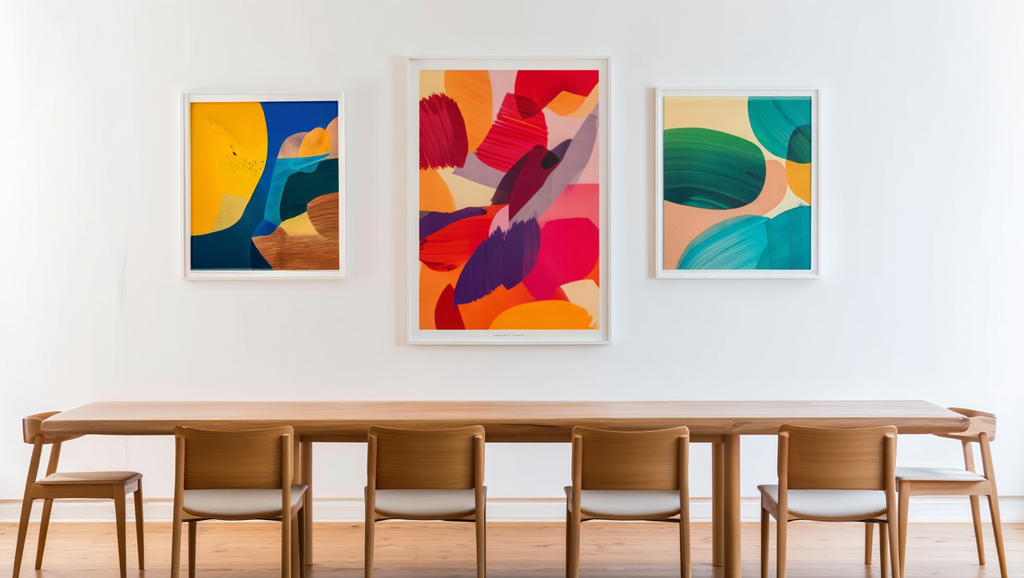 Klee Kandinsky Modernist Collection Bedroom - Set of 3