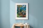 The Black Pigs – Paul Gauguin Poster | Post-Impressionist & Symbolist Rural Art Print - Hakyarts