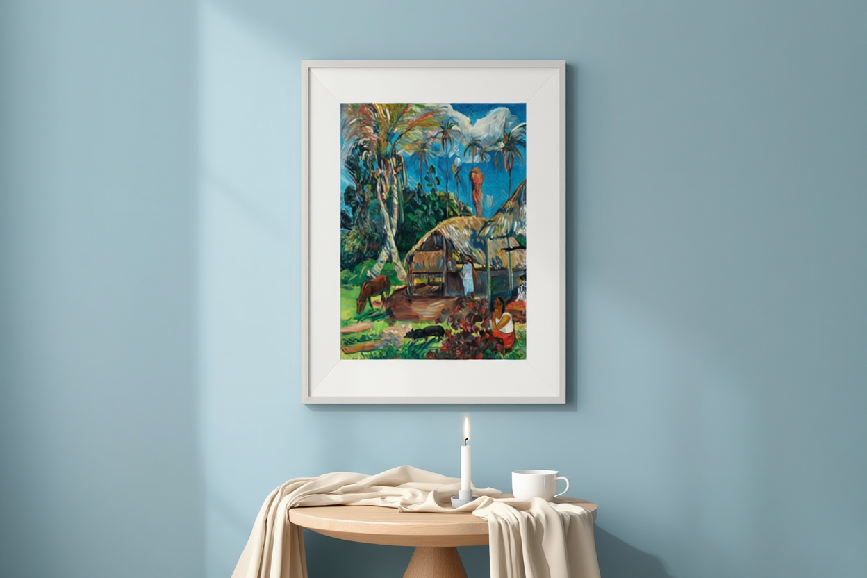 Paul Gauguin - The Black Pigs