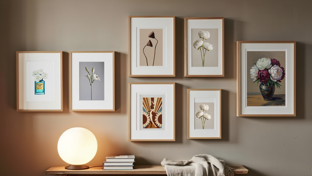 Studies in Bloom – 7 Floral Artworks Collection
