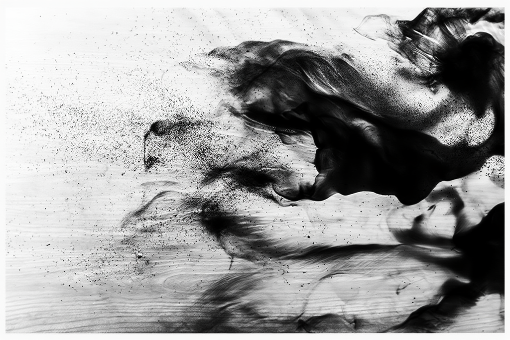 Abstract Sand Poster – Modern Minimalist Art Print