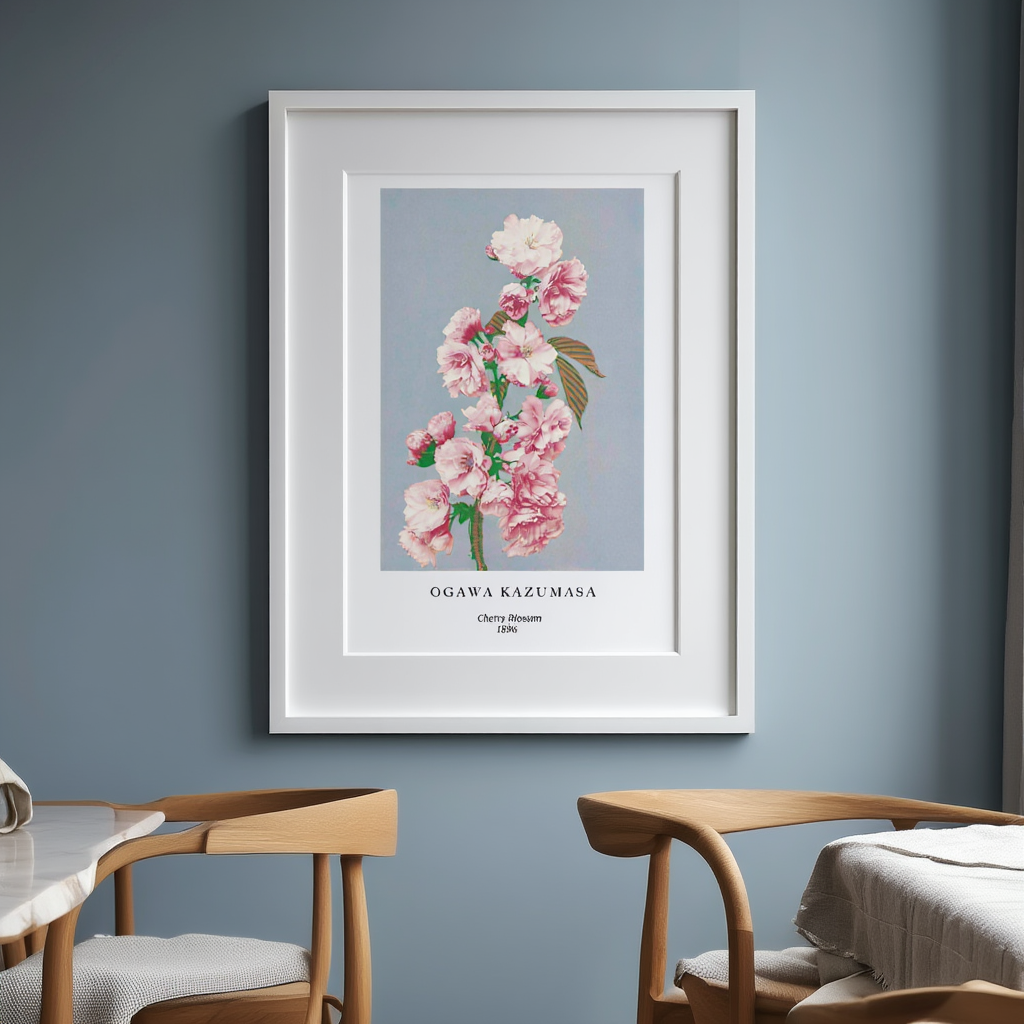 Cherry Blossom by Ogawa Kazumasa (1896) – Timeless Japanese Photography