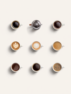 6 Coffee Posters – Minimalist Café Wall Art Prints for Espresso, Latte & More - Hakyarts