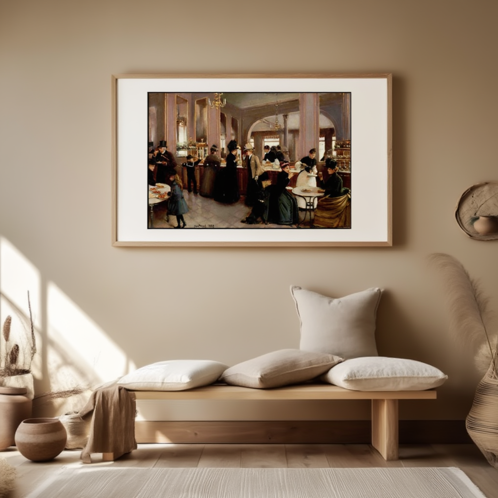 Jean Béraud  - La Pâtisserie Gloppe