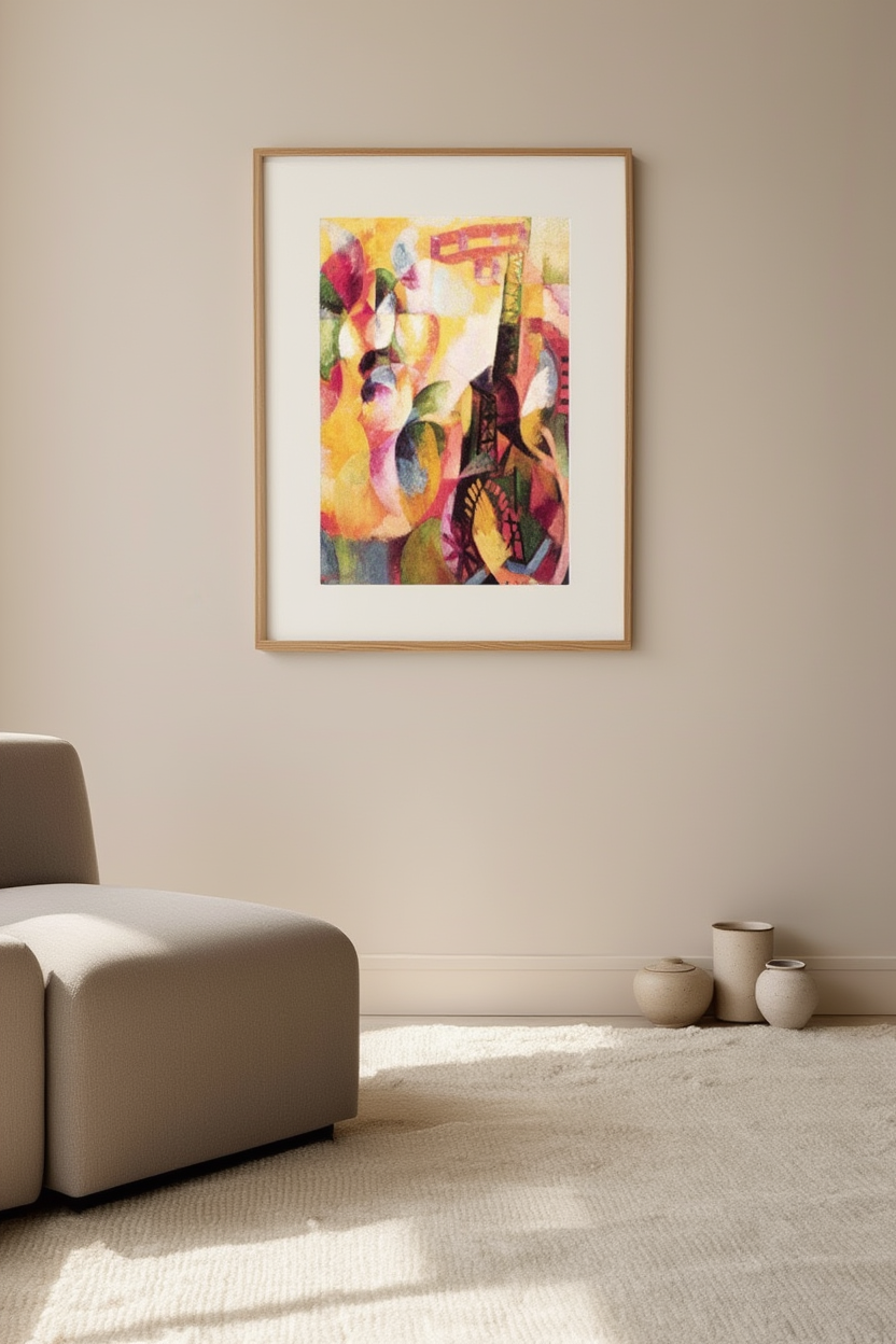 Robert Delaunay - Sun, Tower and Airplane