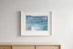 The Port of Concarneau by Max Kurzweil – Early 20th-Century Figurative Landscape Art Print
