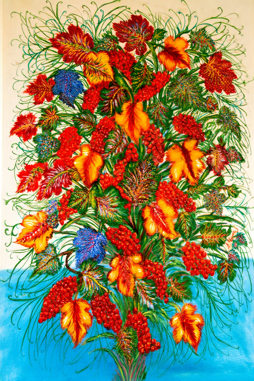 The Large Bouquet (circa 1907) – Séraphine Louis Art Print