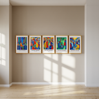 Modern August Macke Art Prints – 5 Vibrant Prints - Hakyarts
