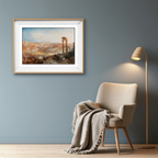 Modern Rome – Campo Vaccino by J.M.W. Turner – Landscape Art Print