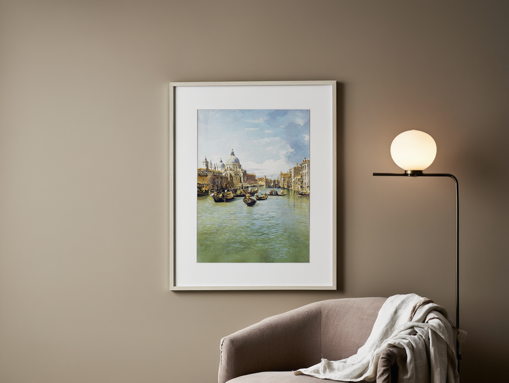 Indgangen til Canal Grande, Venedig af Canaletto (1730) – Italiensk mesterværk