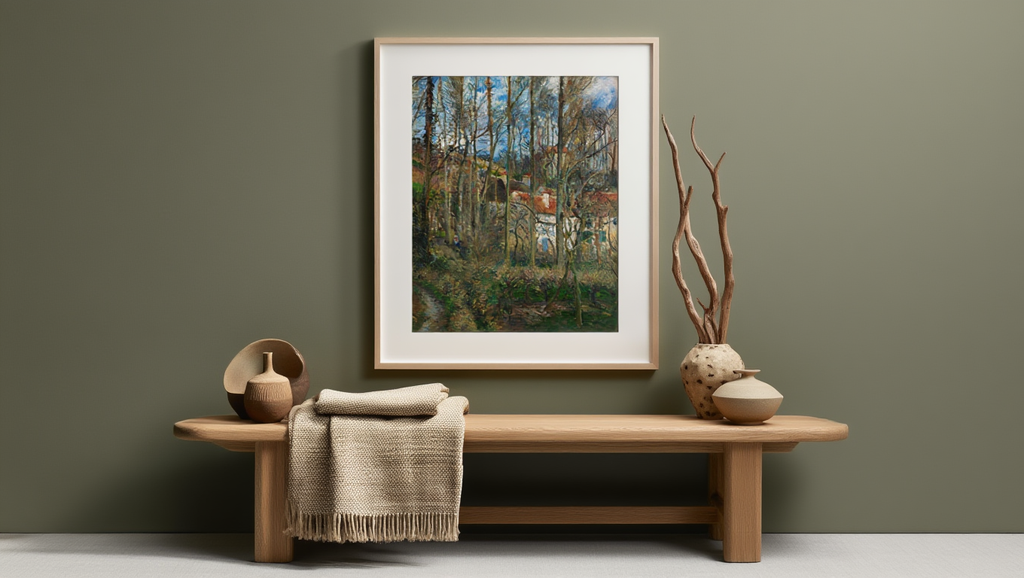 Camille Pissarro - The Côte des Boeufs at L'Hermitage