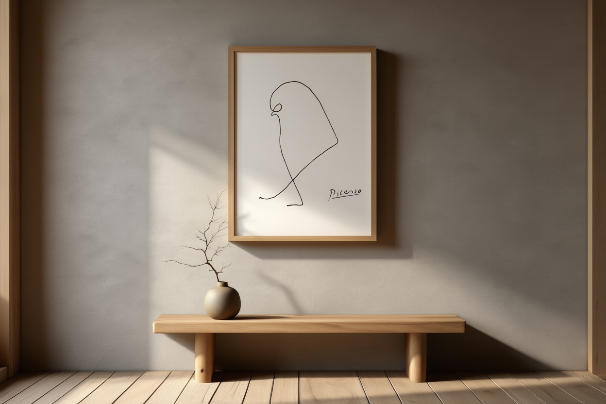 The Sparrow – Pablo Picasso | Modern Art Print