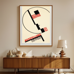 Weimar Bauhaus Postkarten Nr. 14 by Dörte Helm (1923) – Bauhaus Modernist Art Print