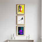 László Moholy-Nagy – 3 Modernist Prints | Abstract Geometric Art Collection - Hakyarts