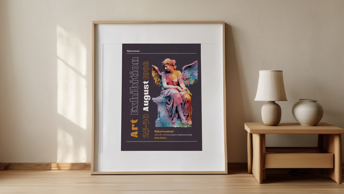 Rijksmuseum Art Exhibition – Vintage Museum Poster