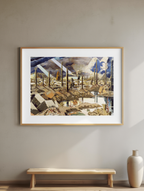 The Menin Road – Paul Nash Poster | Modernist War Landscape Art Print