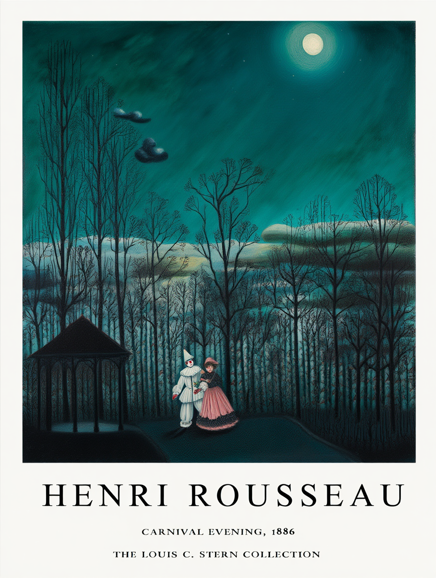 Botanical Reverie – Henri Rousseau Wall Art