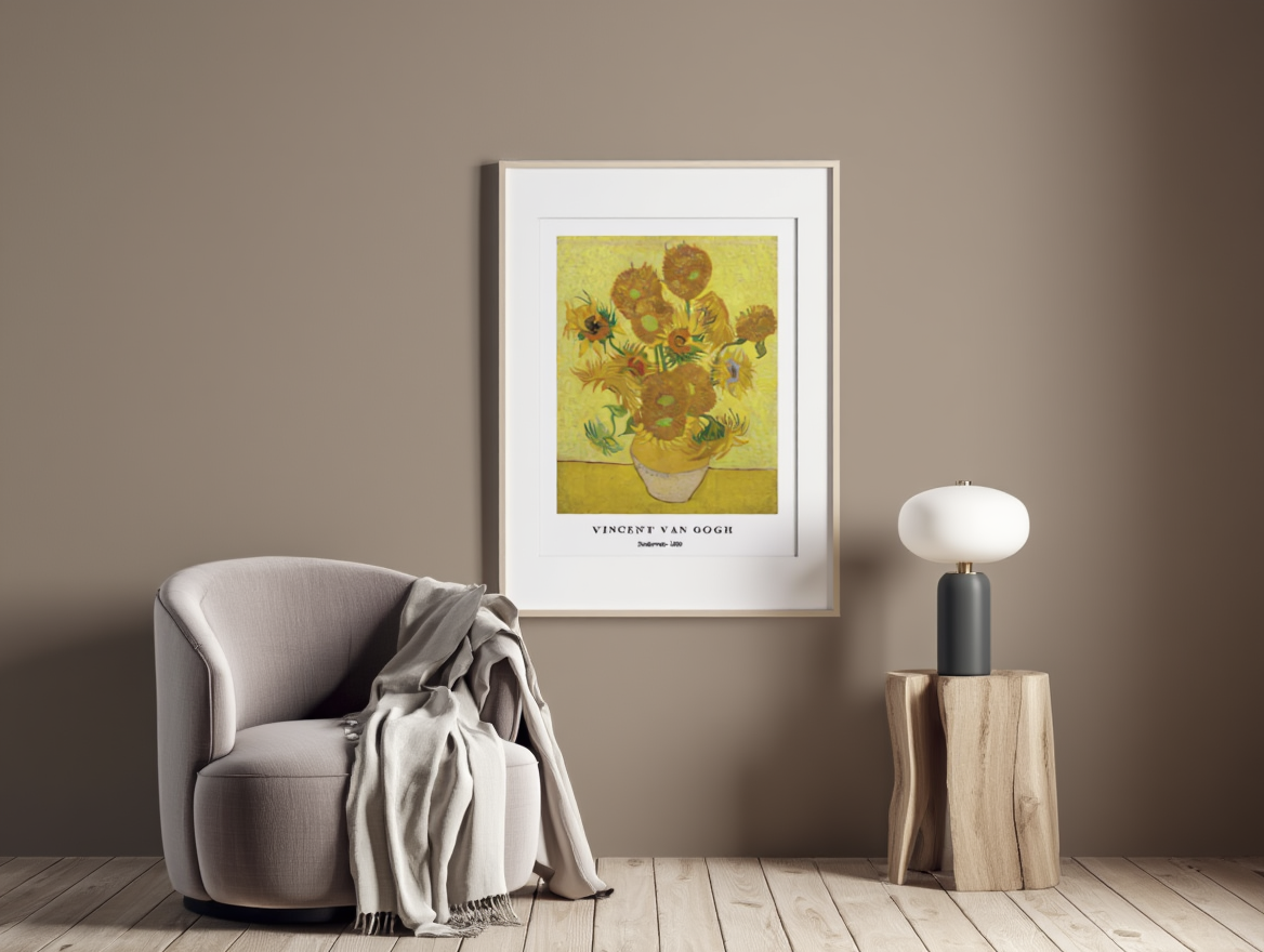 Vincent Van Gogh - Sunflowers Poster